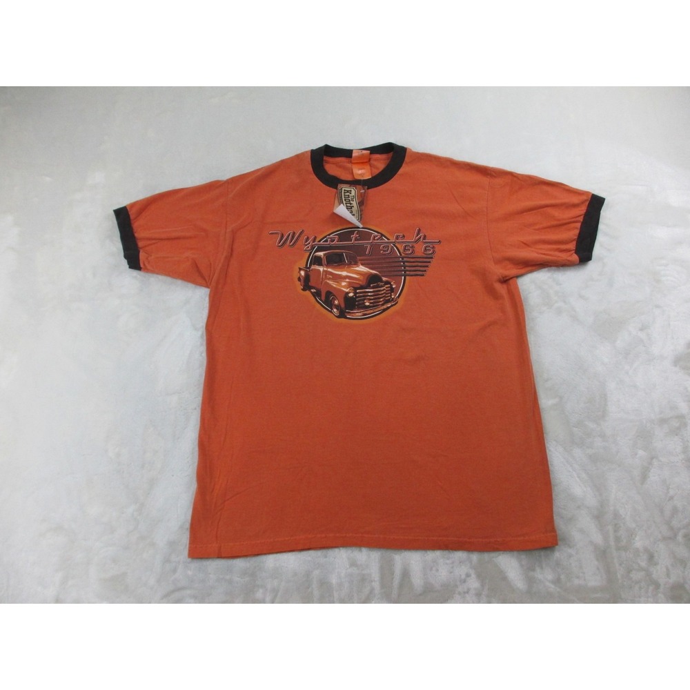 NEW Chroma Zone Shirt Mens Large Orange Wyotech 1966 Truck Wyoming*